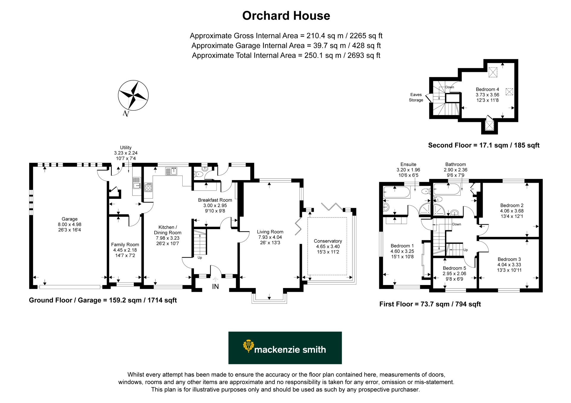 Orchard House,, Newnham Road, Hampshire floorplan