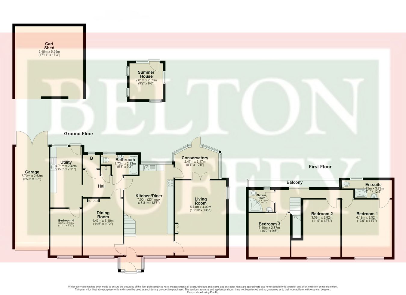 Cantley, Setch Road, King's Lynn floorplan