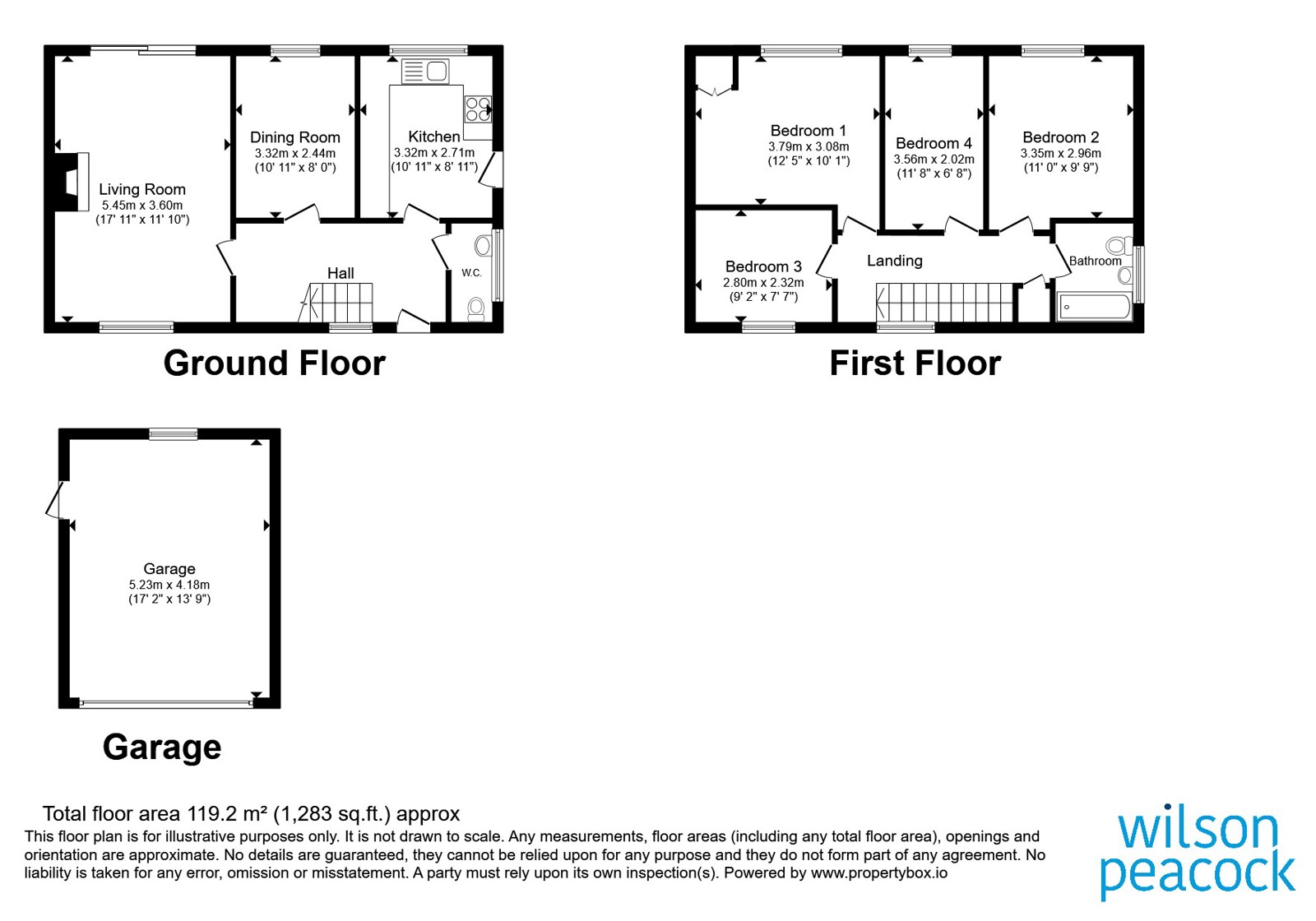 16, Mortimer Road, Bedfordshire floorplan