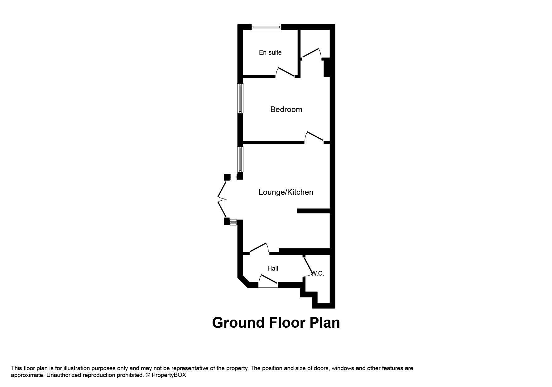 1 Bedrooms Flat to rent in Augusta Street, Llandudno LL30