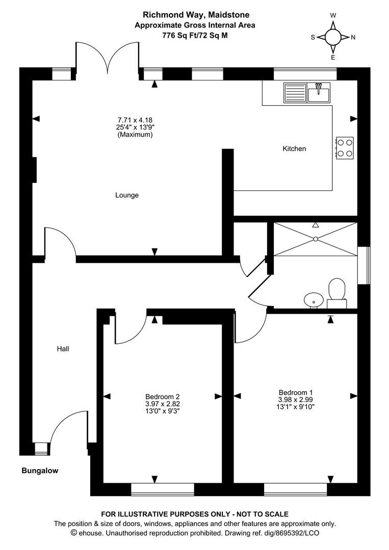 21A, Richmond Way, Maidstone floorplan