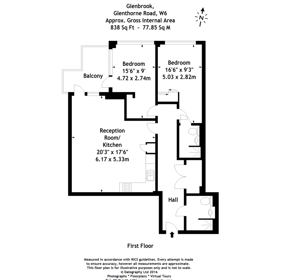 Glenthorne Road, London floorplan