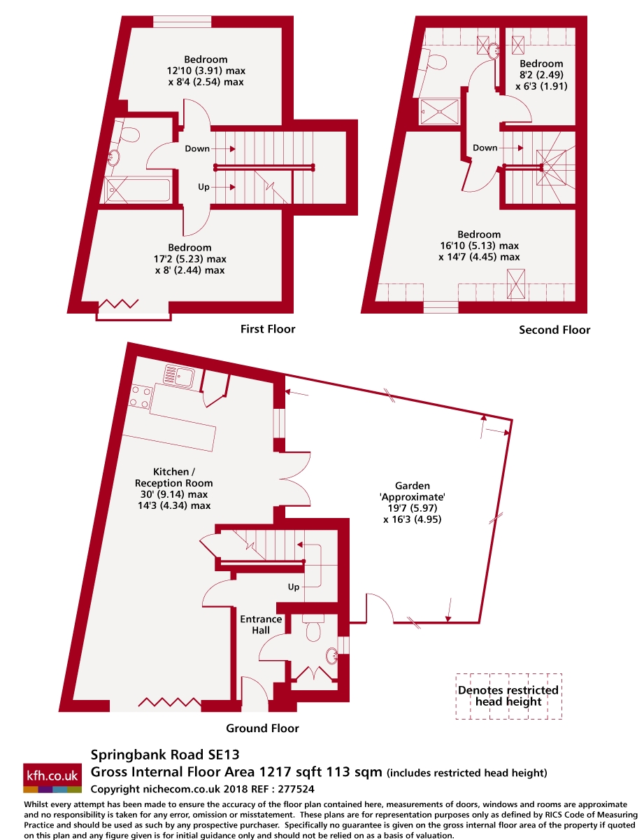 54, Springbank Road, London floorplan