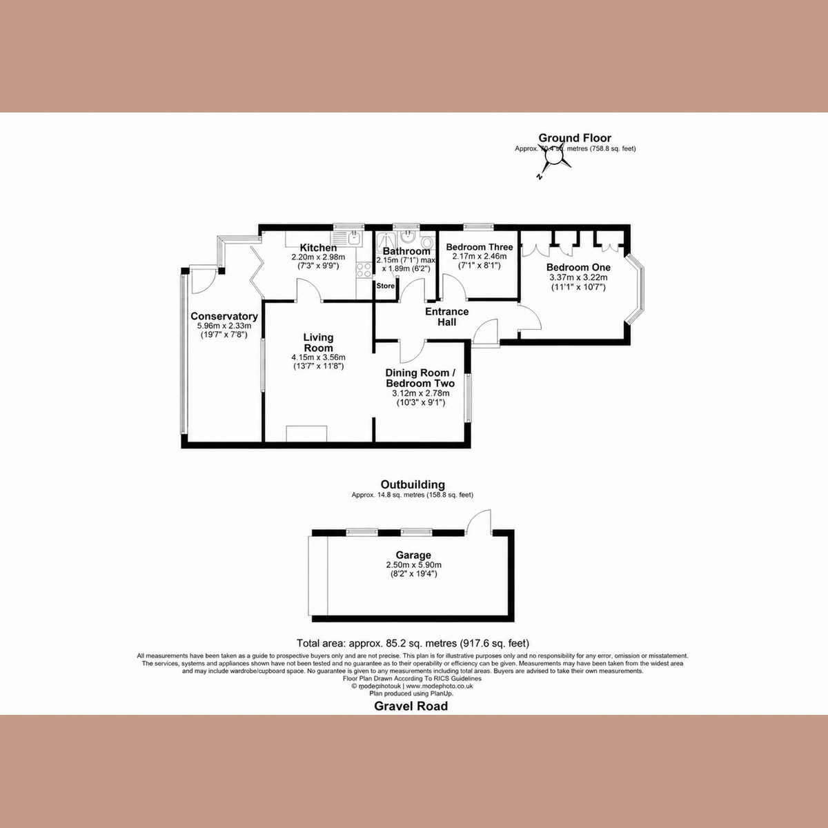 89, Gravel Road, Leigh-on-sea floorplan