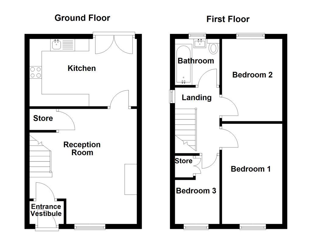 19, Bowes Close, Bury floorplan