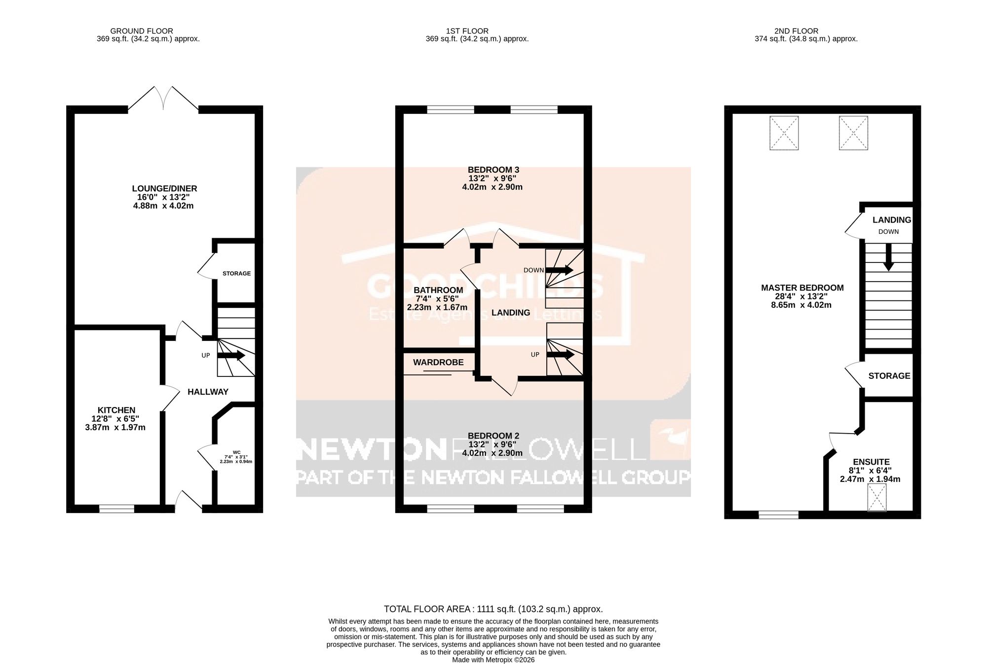 31 Pembrey Drive, Stoke-On-Trent floorplan