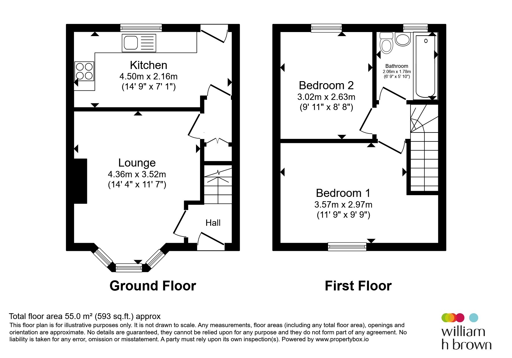 3, Birch Crescent, LEEDS floorplan