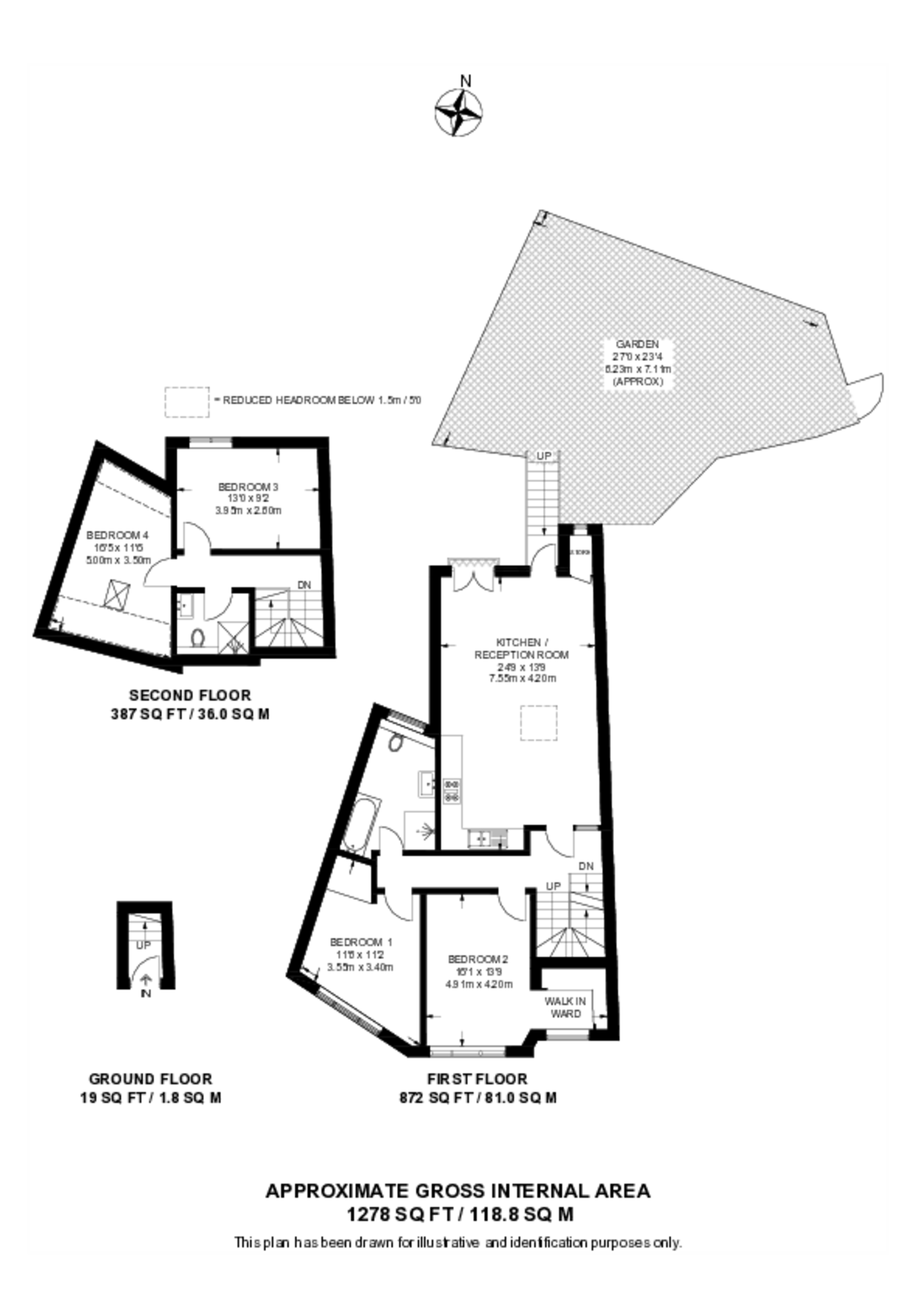 Percy Road, London, N12, North Finchley floorplan