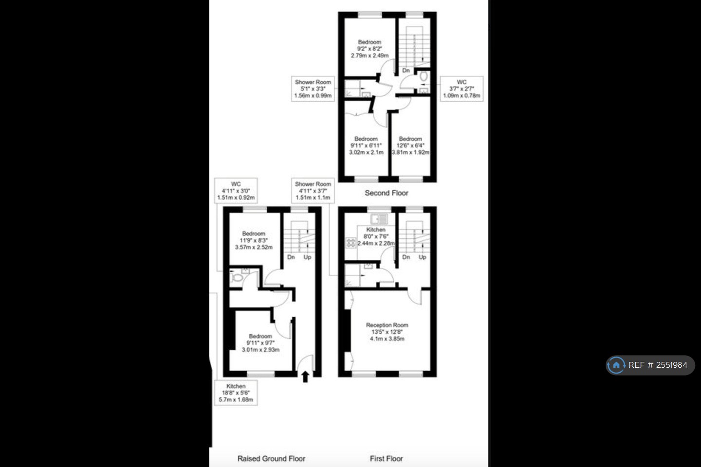 Arlington Road, London floorplan