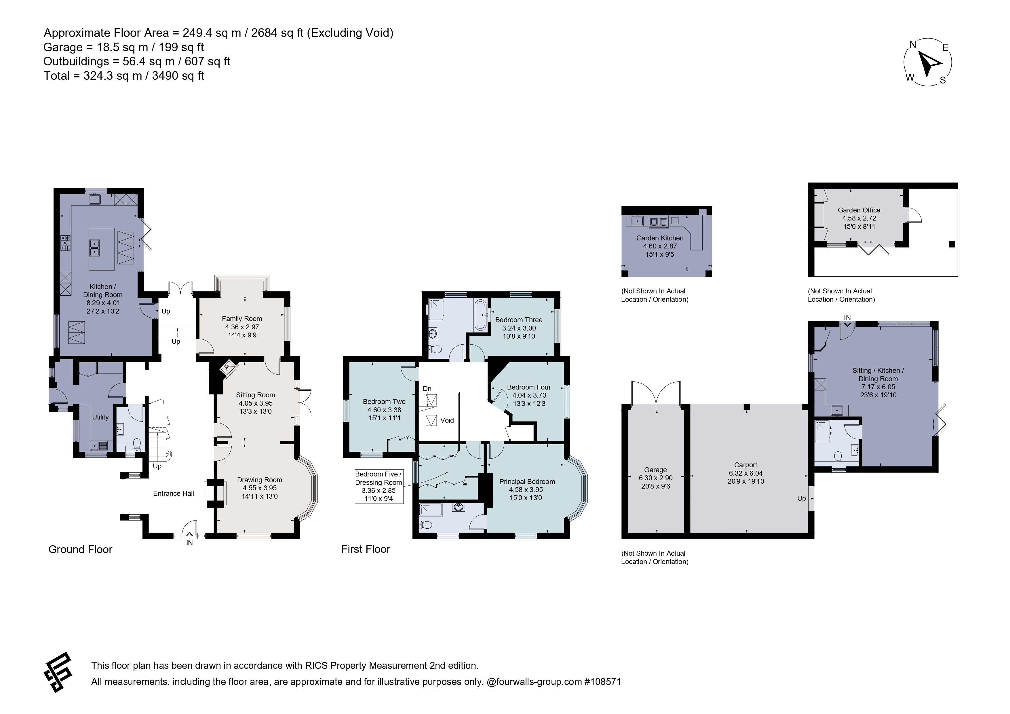 The Copse,, Tower House Lane, North Somerset floorplan