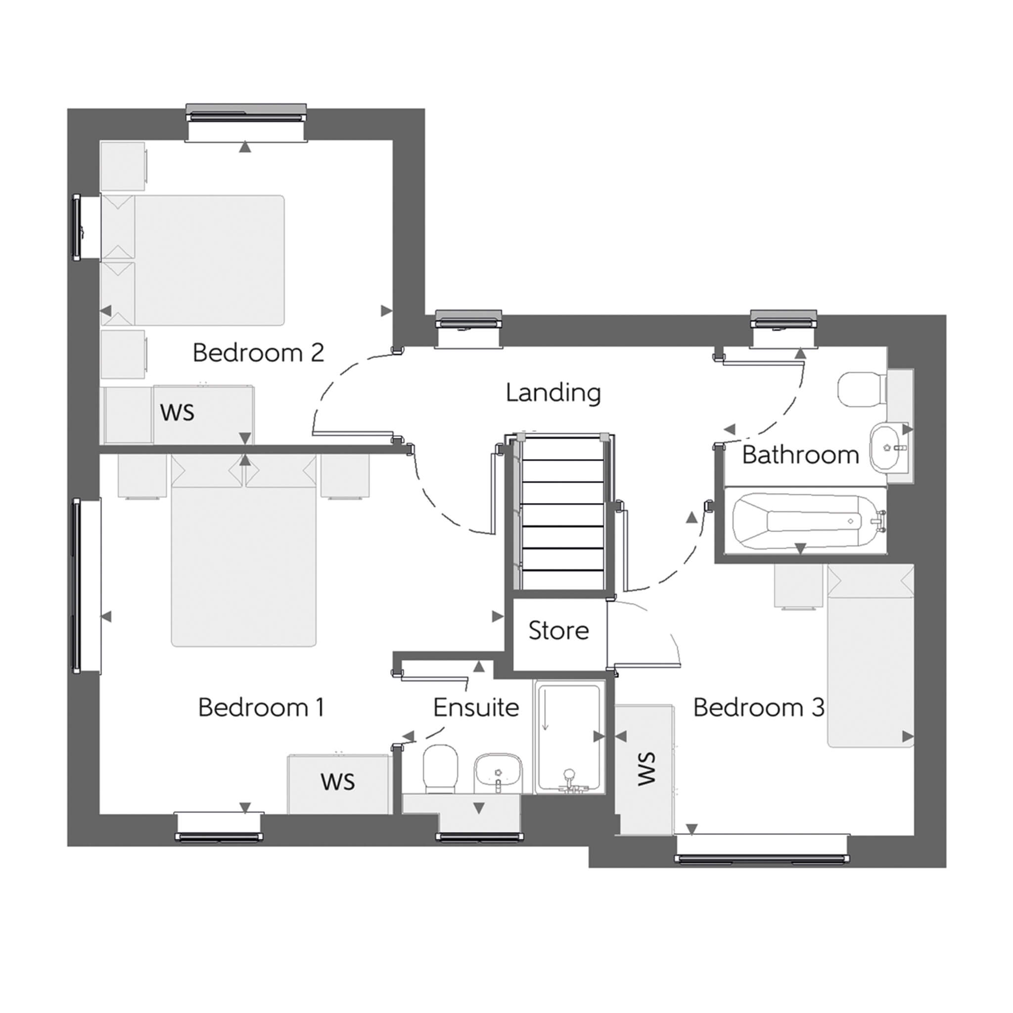 40, Clavering Walk, Cooden, Bexhill floorplan