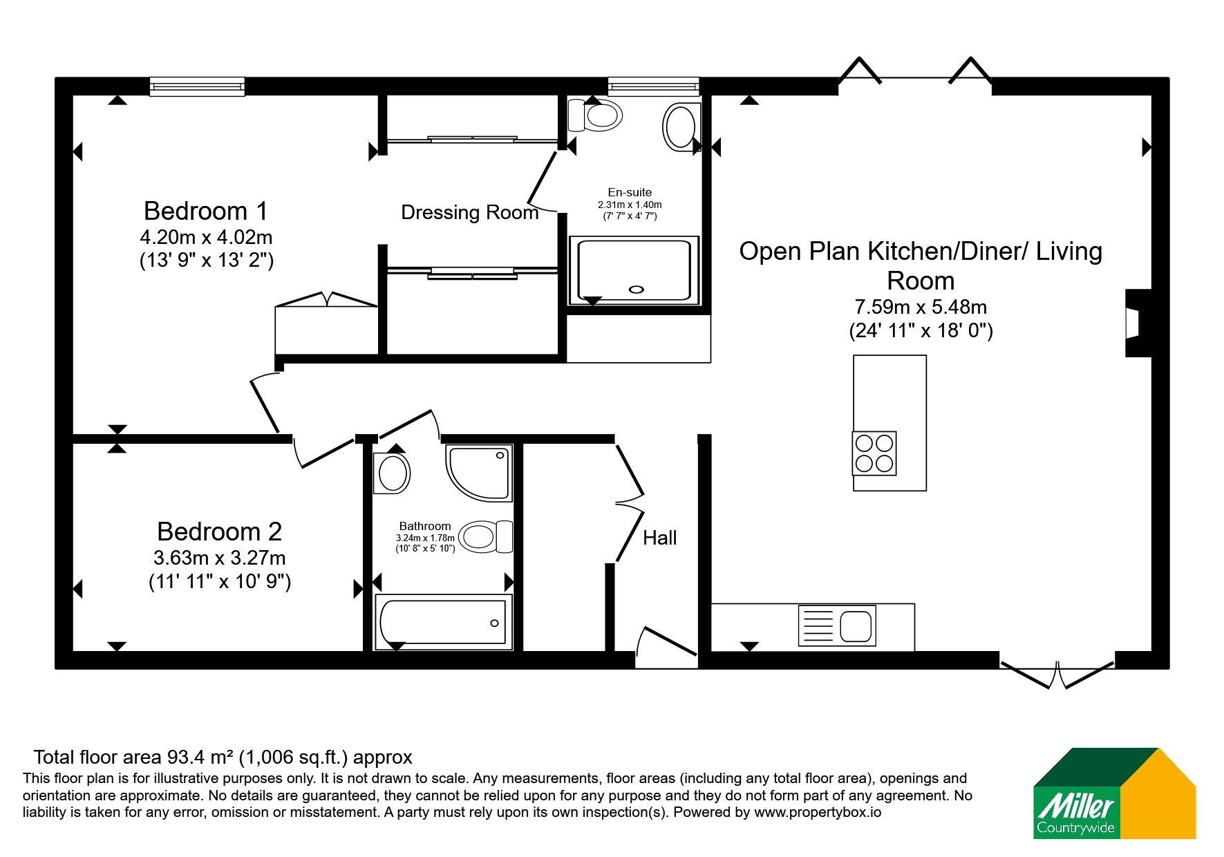 Raintree Lodge,, Nanstallon, Cornwall floorplan