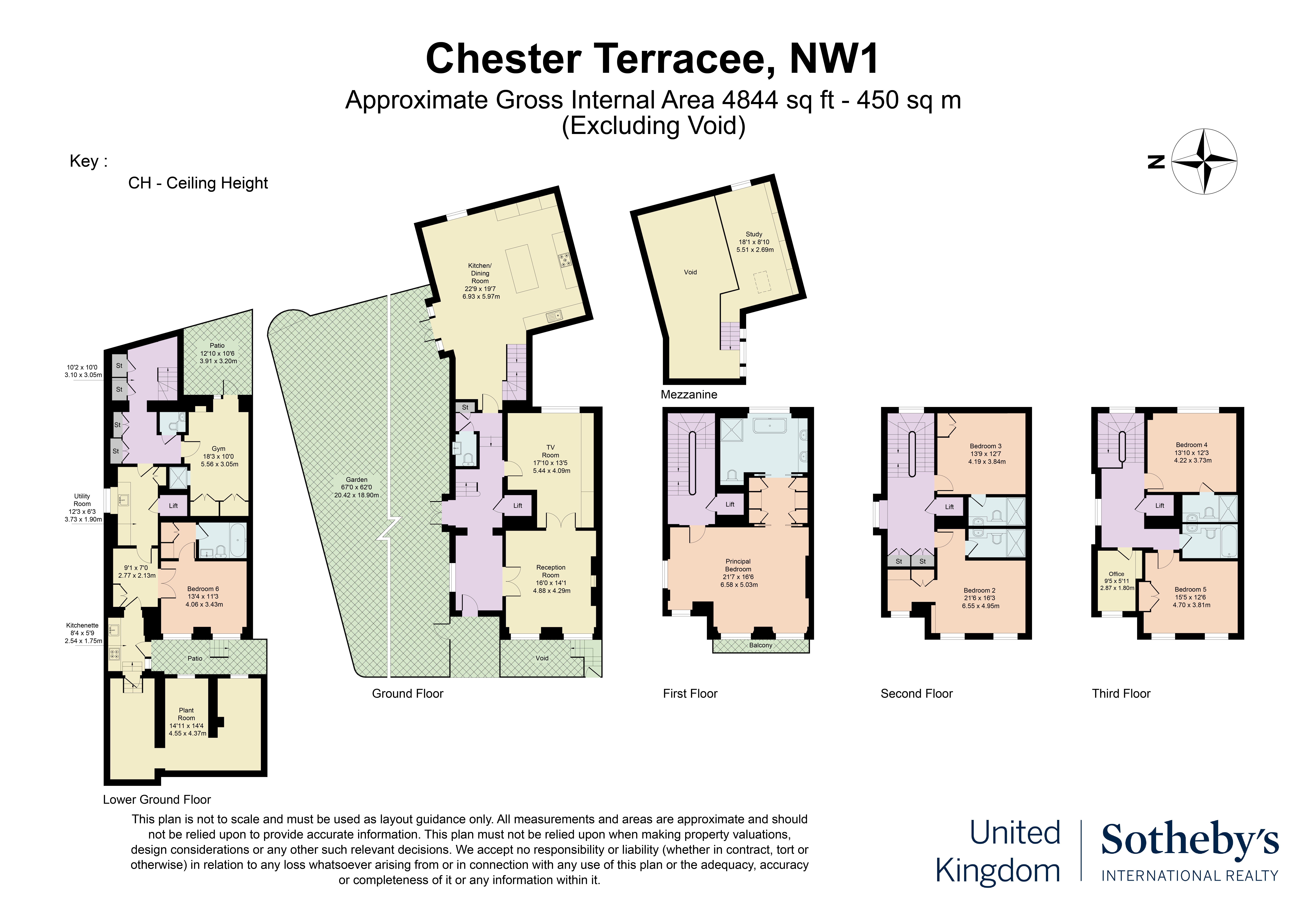Chester, Chester Terrace, London floorplan