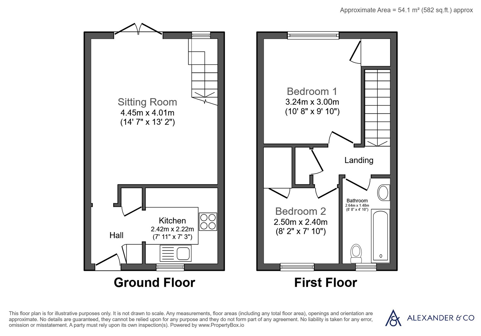 9, Small Crescent, Buckinghamshire floorplan