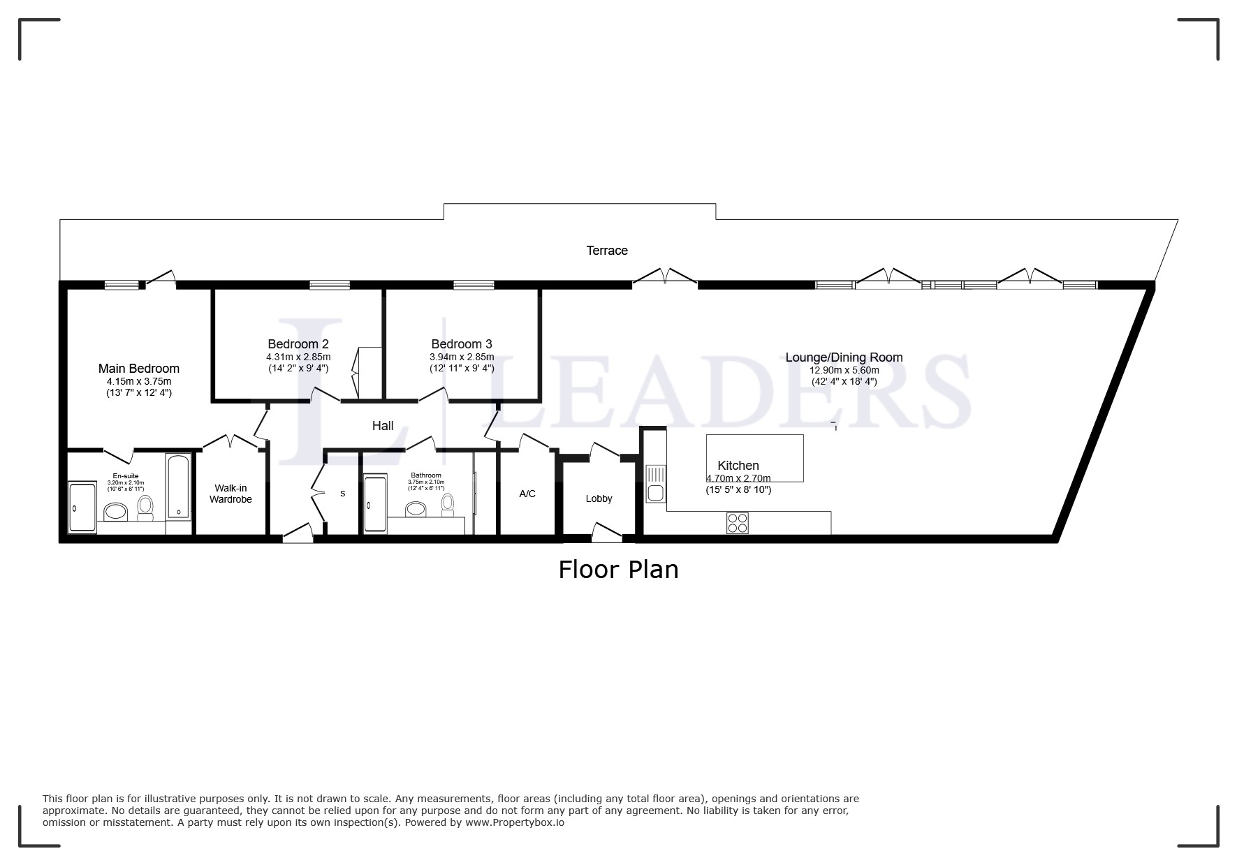 Flat 50, Orvis Court, 5, Midway Quay, East Sussex floorplan