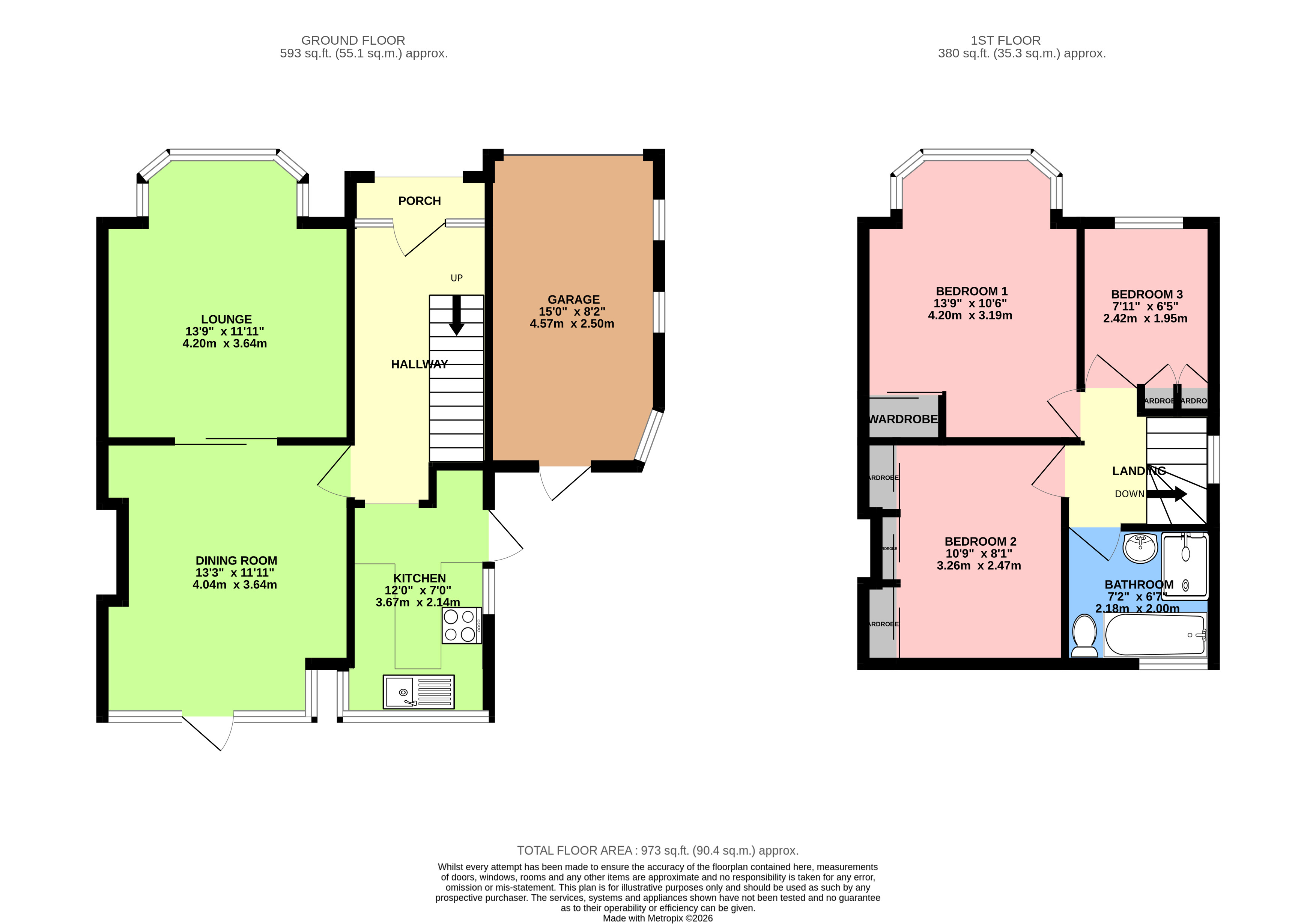 23, Eastbury Avenue, Middlesex floorplan