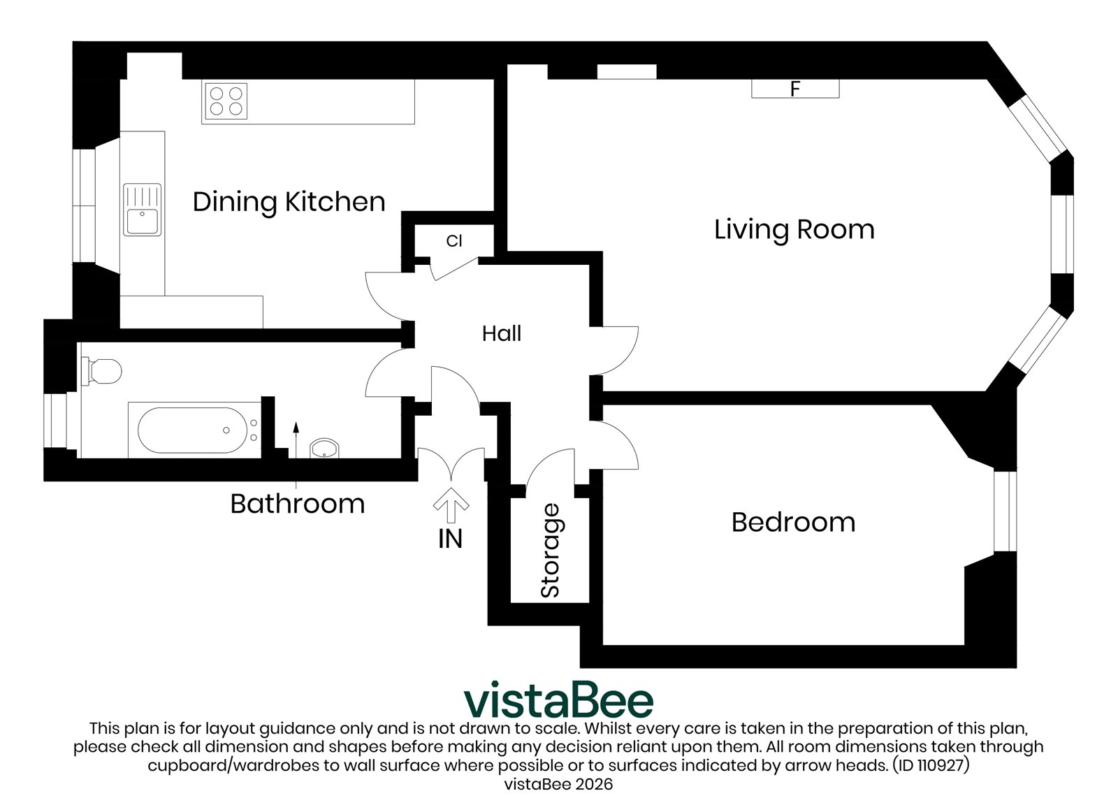 1/1, 501, Alexandra Parade, Glasgow floorplan