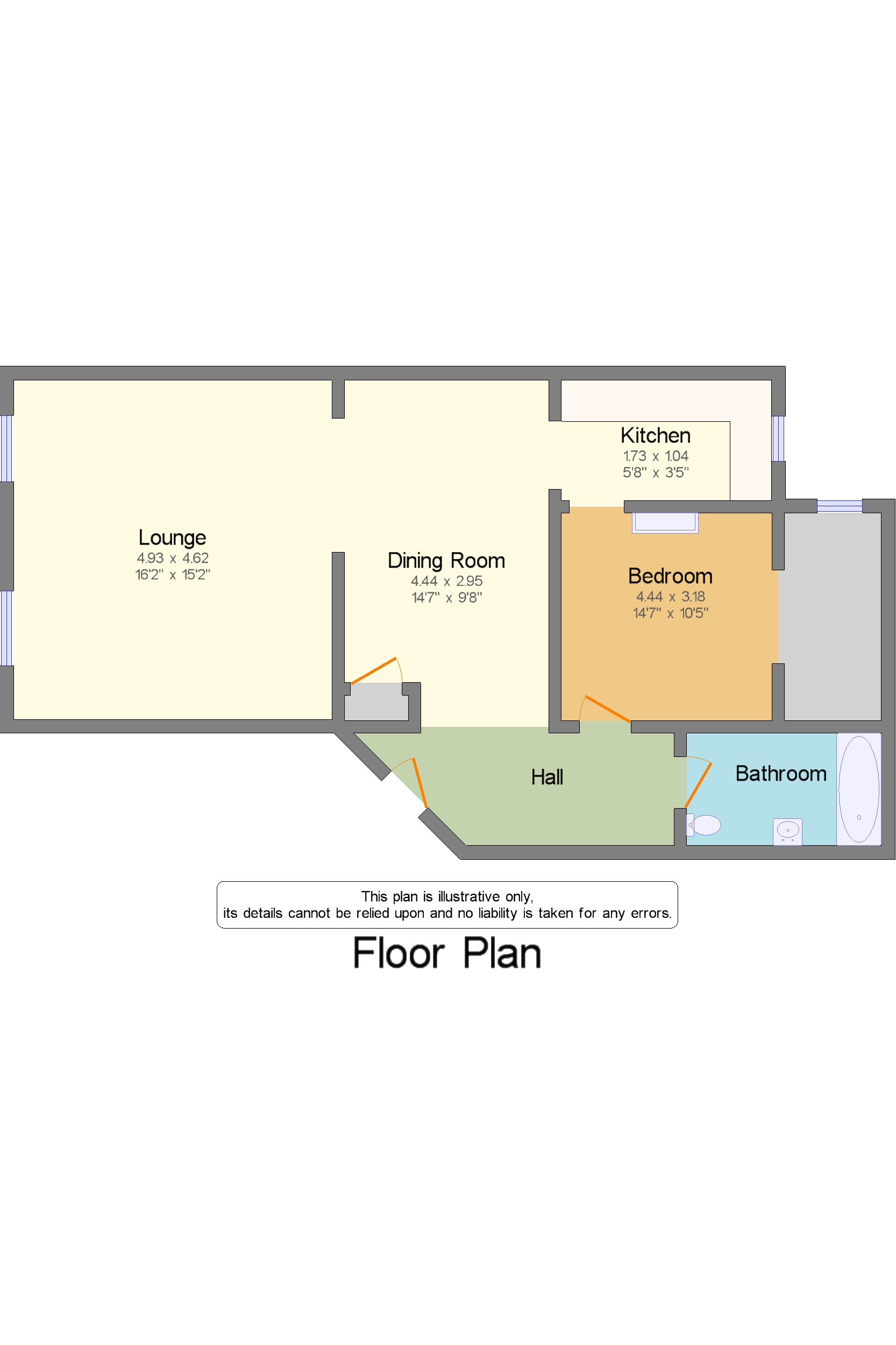 High Street, Wellingborough, Northamptonshire NN8, 1 bedroom flat for