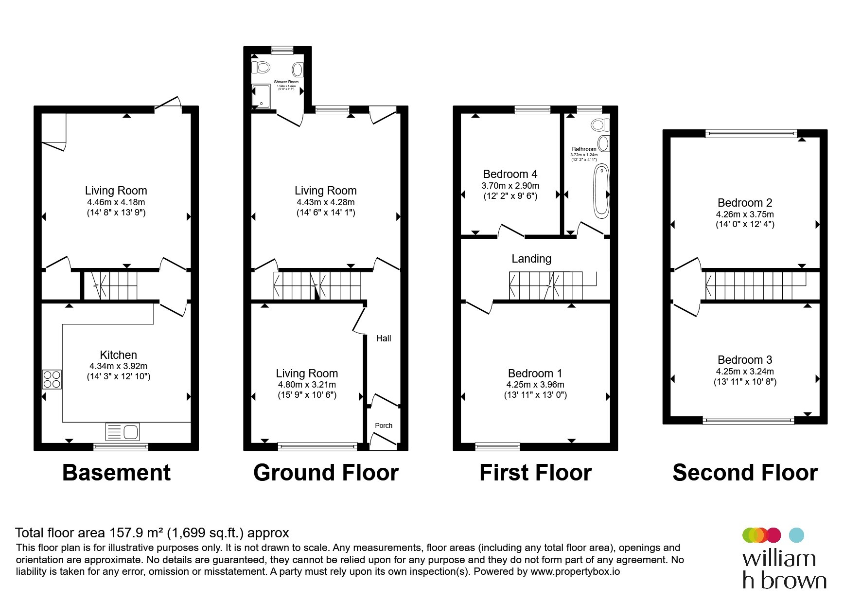 32, Duckworth Grove, Bradford floorplan