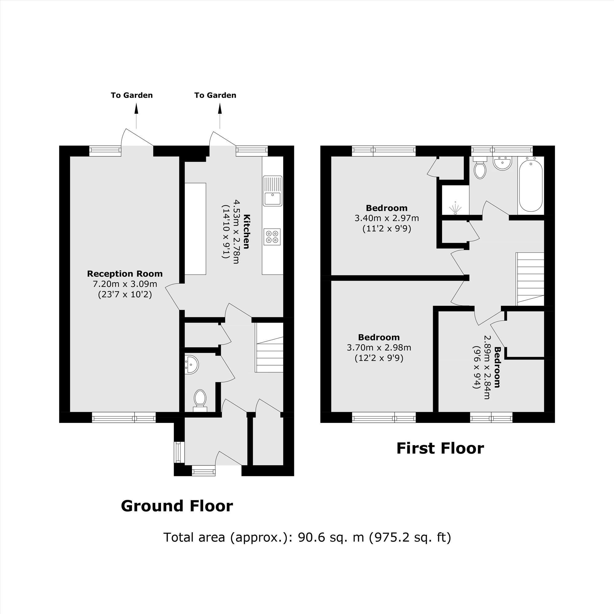 26, Borland Road, Teddington floorplan