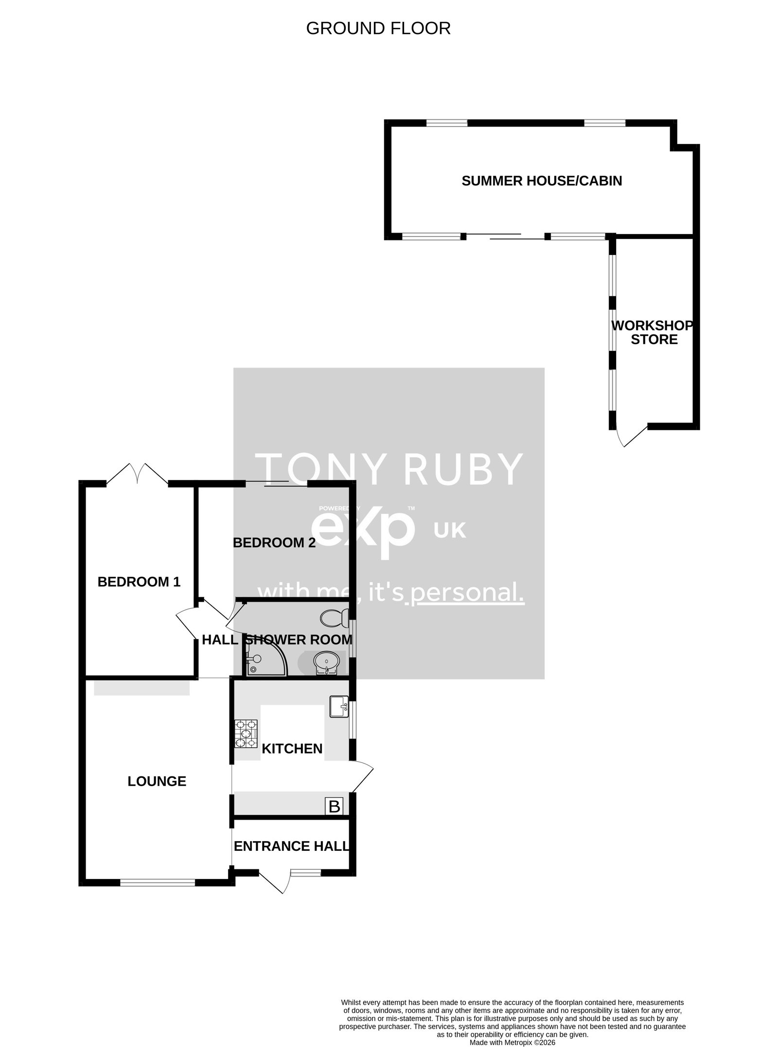 7, York Way, Grantham floorplan
