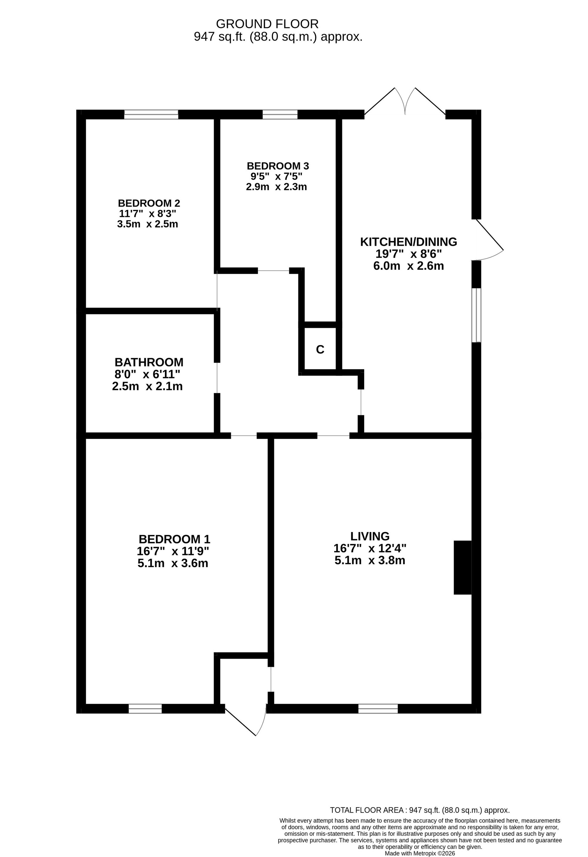 40 Newpark Road, Bellsquarry floorplan