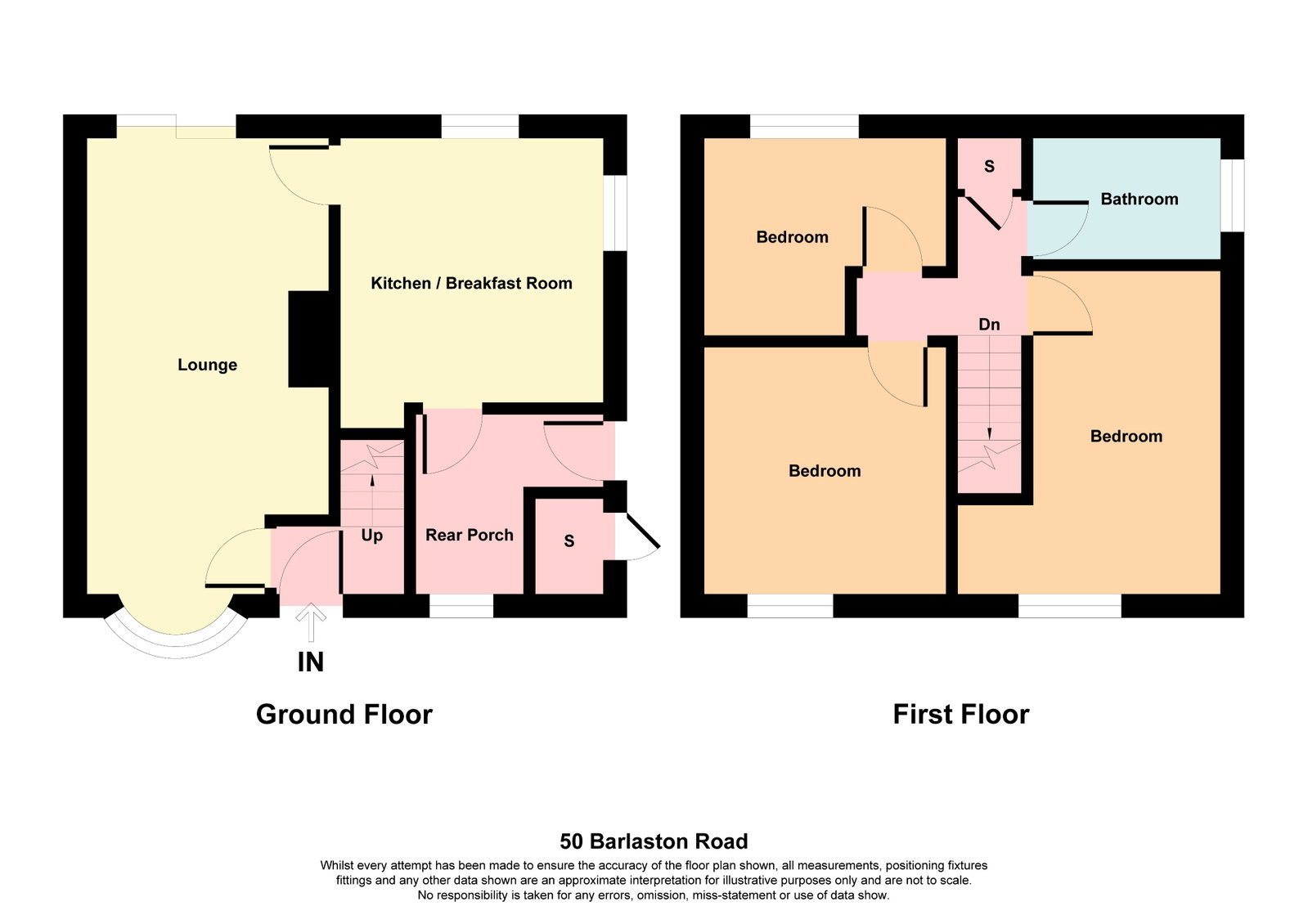 50, Barlaston Road, Stoke-on-Trent floorplan