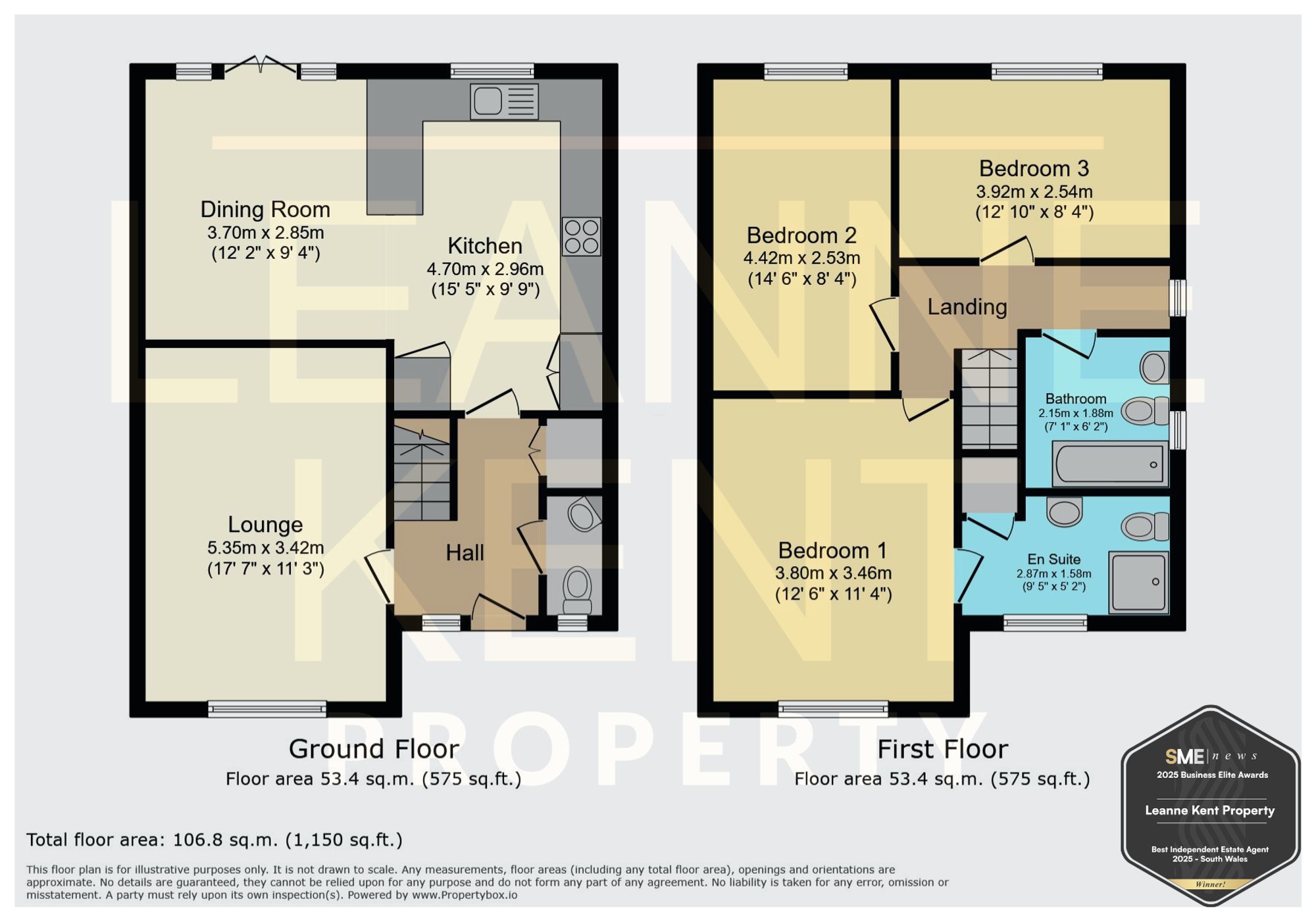 17 Stone Field Road, Caerphilly floorplan