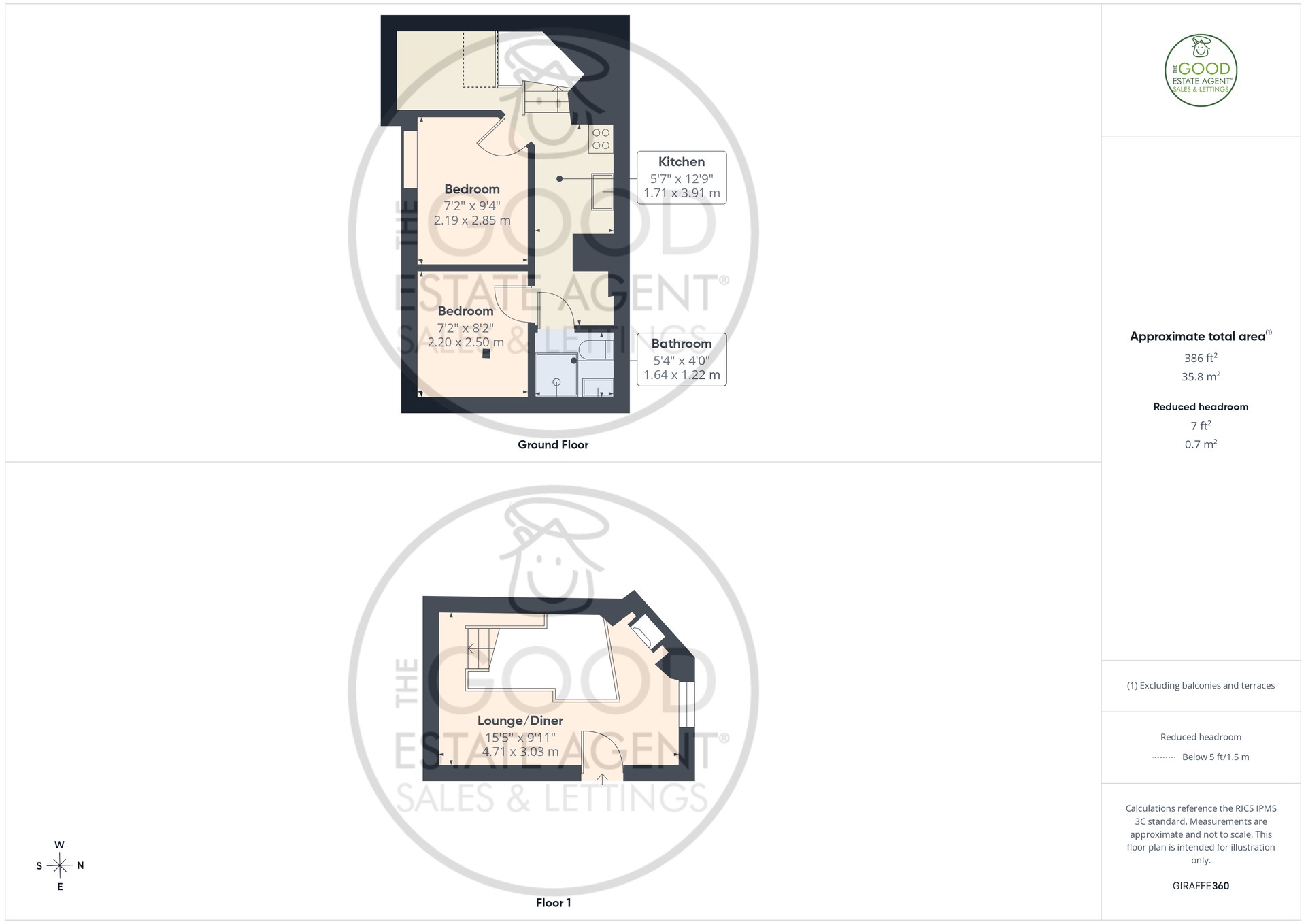 1, Merchants House, Hereford floorplan
