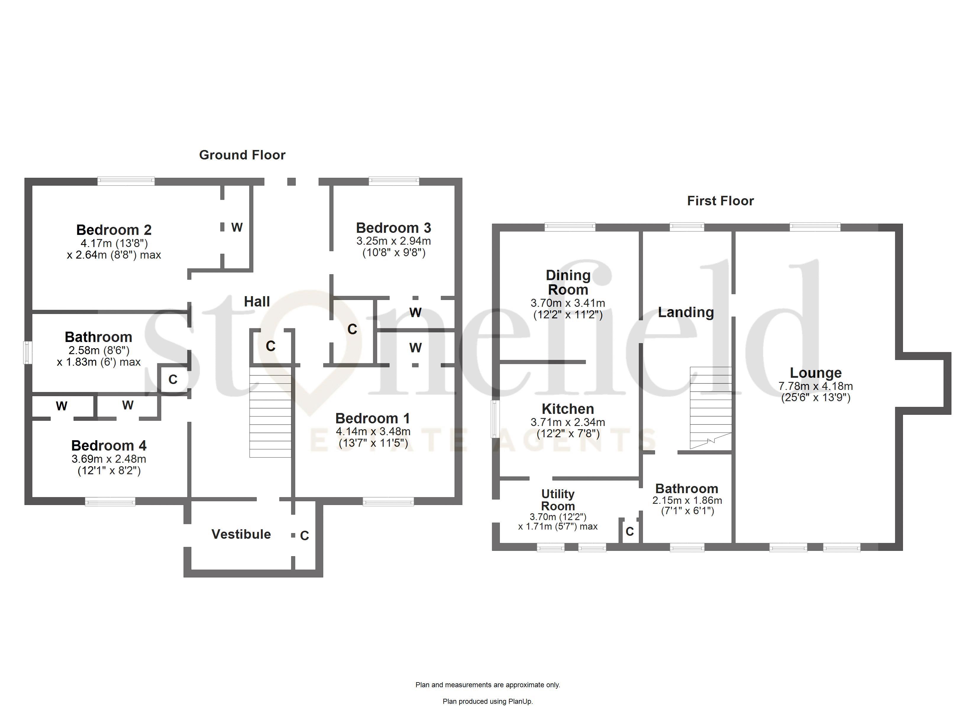 Ben Yellary, Bellsbank Road, Dalmellington floorplan