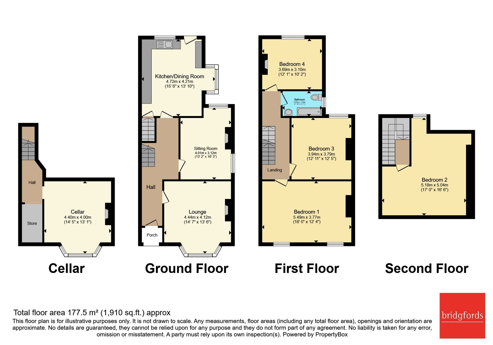 47, Bolton Road, Lancashire floorplan