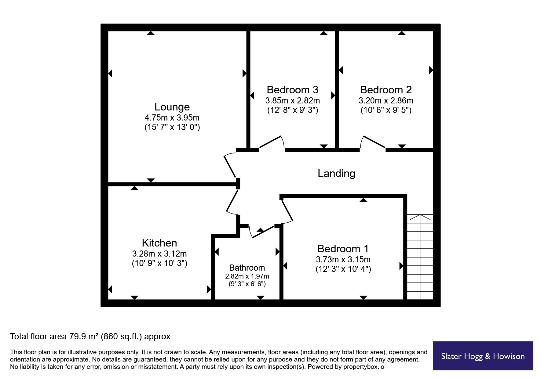 Parkville Drive, Glasgow floorplan