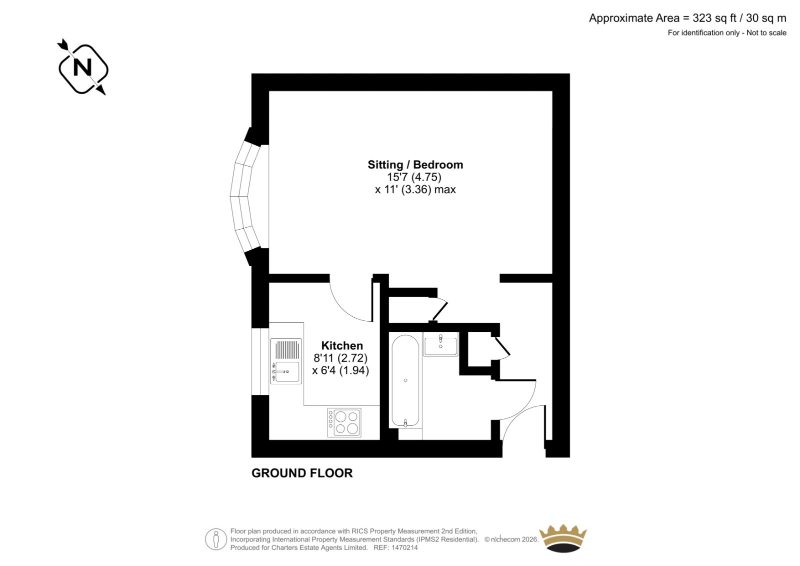 36, The Foxgloves, Southampton floorplan