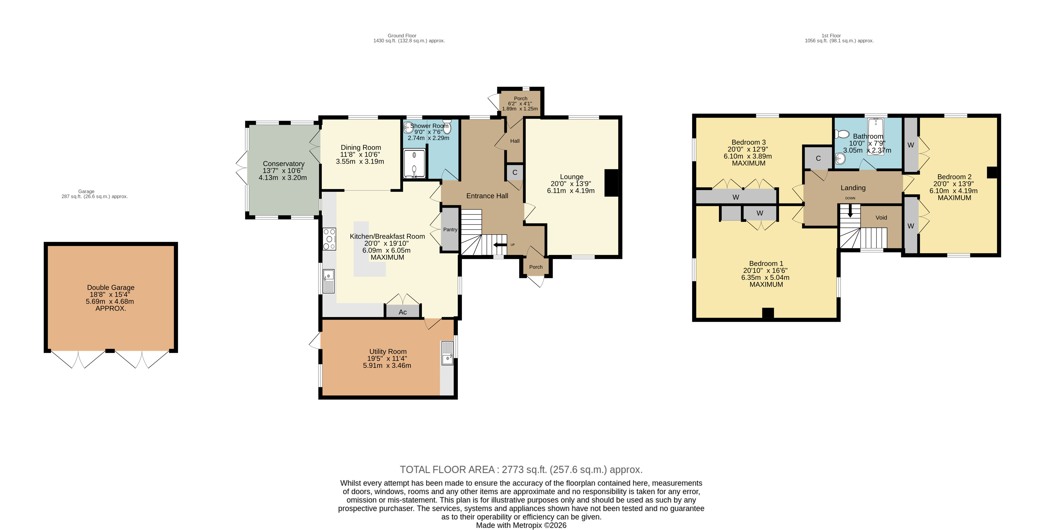 Hollybank, Foulsham Road, Hindolveston floorplan