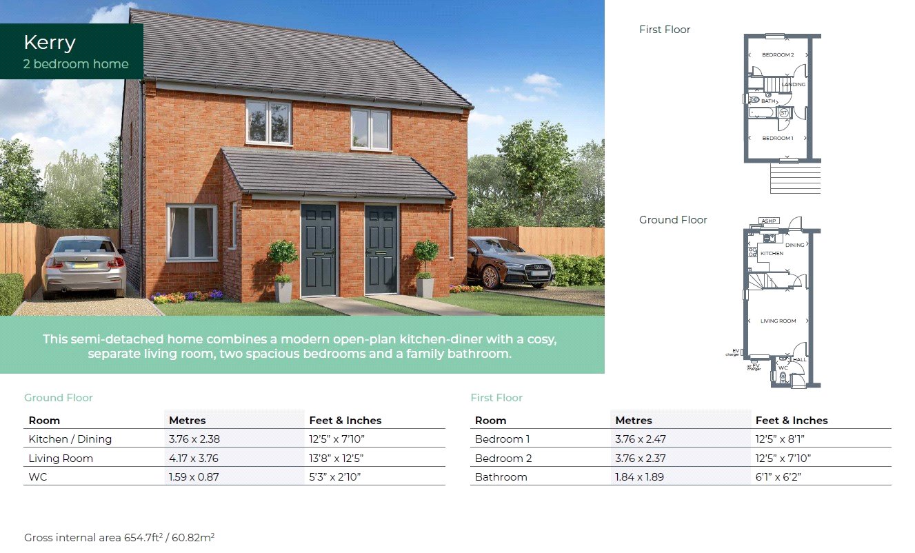 Hollinwell Heath - Plot 52, 18, Dahl Avenue, Nottingham floorplan