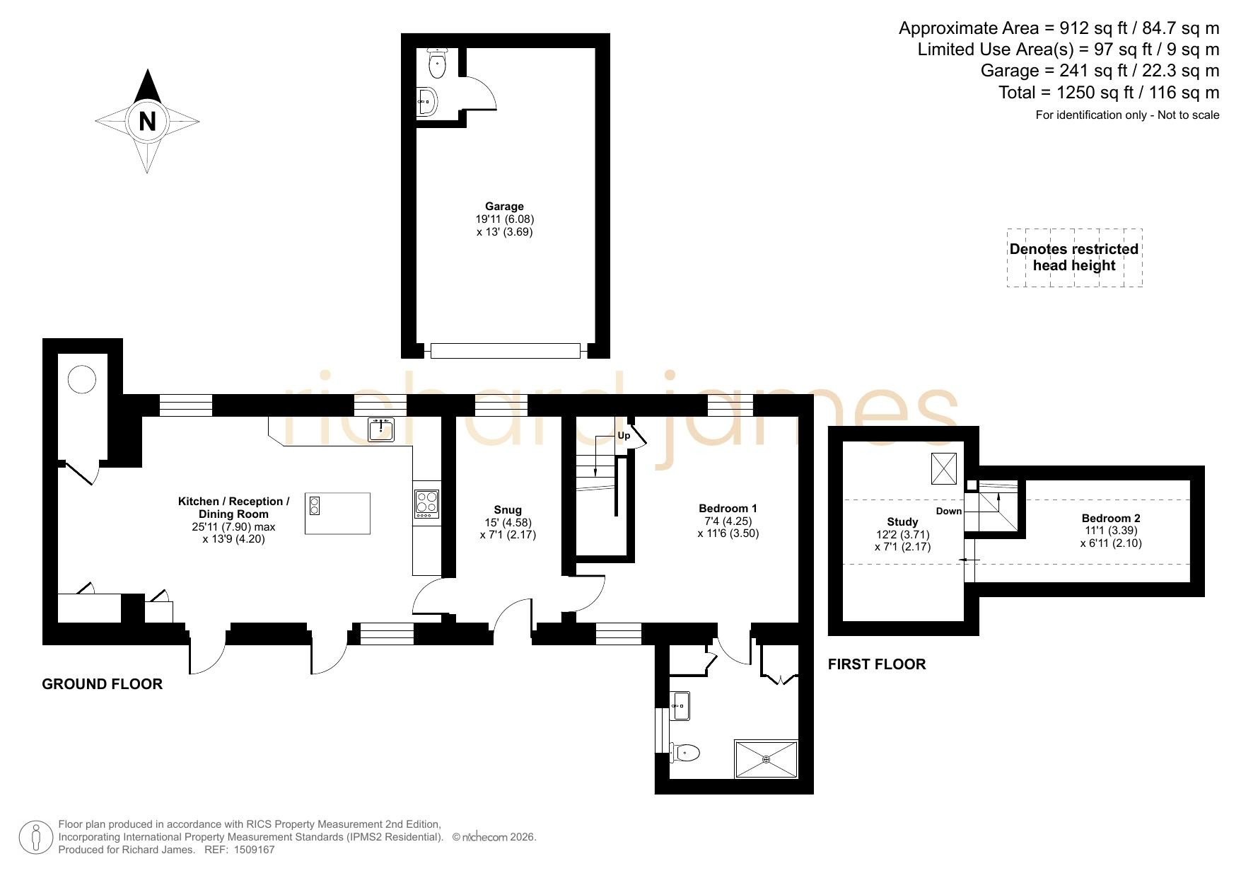 Apple Tree Stables, Calstone floorplan