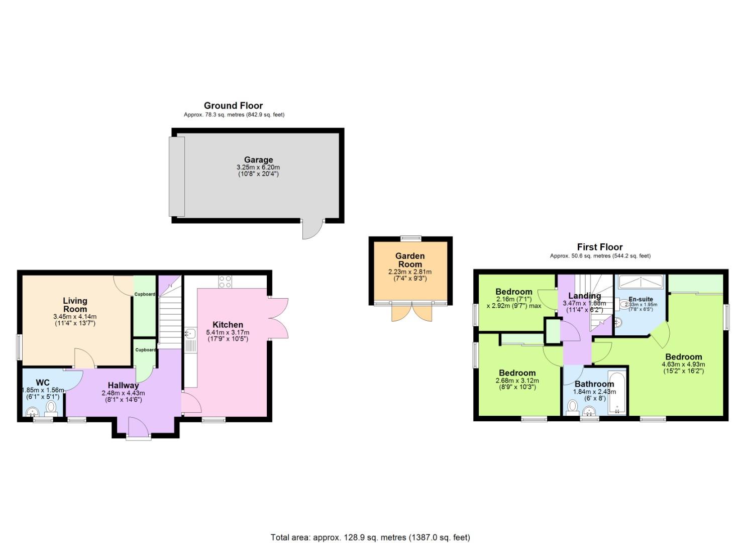 1, Meadow Crescent, Nottingham floorplan