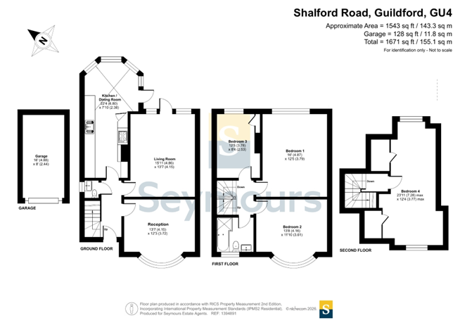 11, Shalford Road, Surrey floorplan