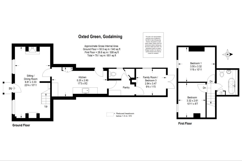 2 Bedrooms Terraced house for sale in Oxted Green, Witley GU8