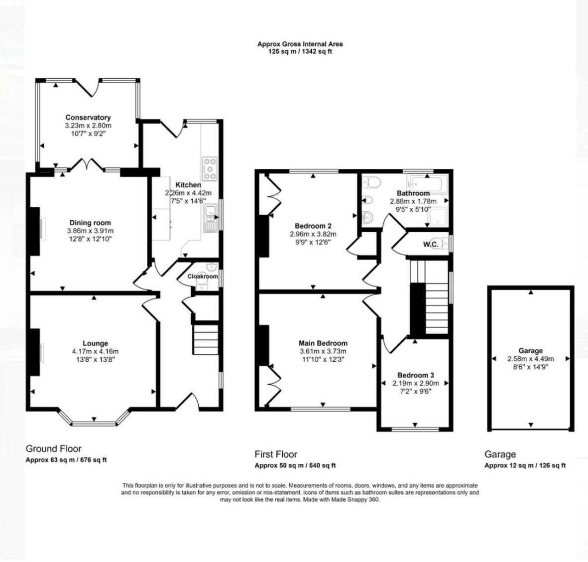 10, Cleeve Hill, Bristol floorplan