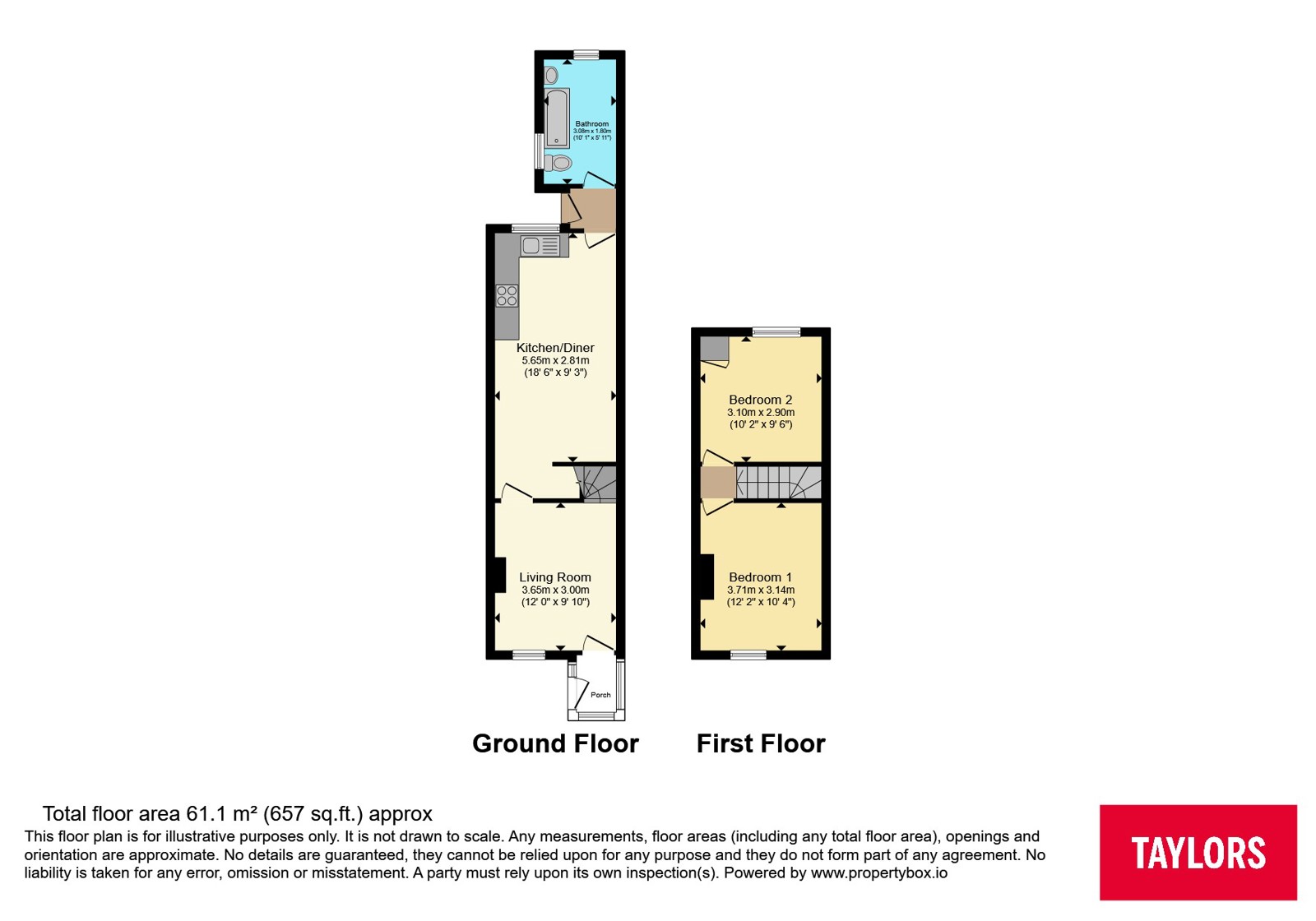 7, Moreton Street, Gloucestershire floorplan