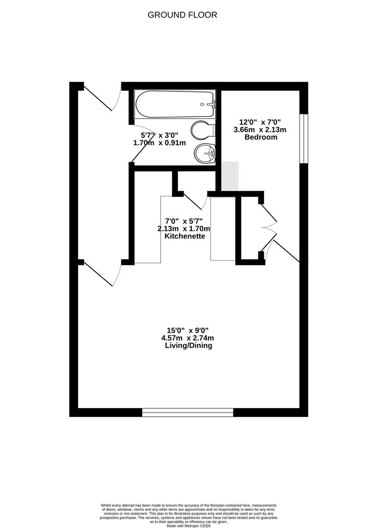 Church Road, Bookham floorplan