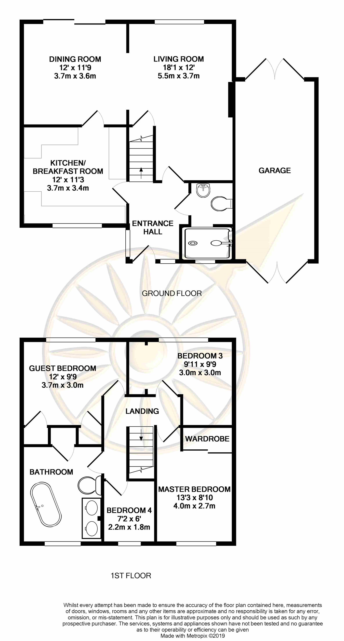 4 Bedrooms Detached house for sale in Poynings Crescent, Basingstoke RG21