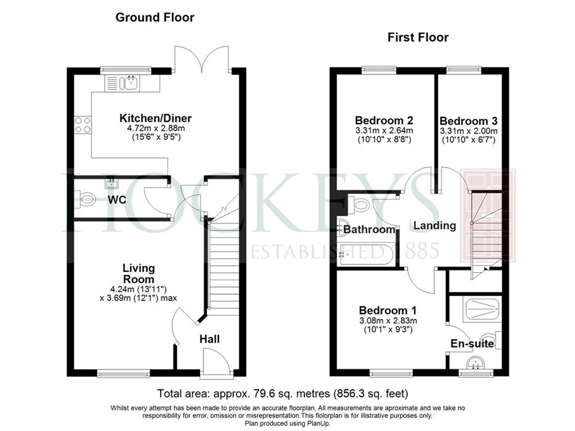2 Edward Road, Cambridge floorplan