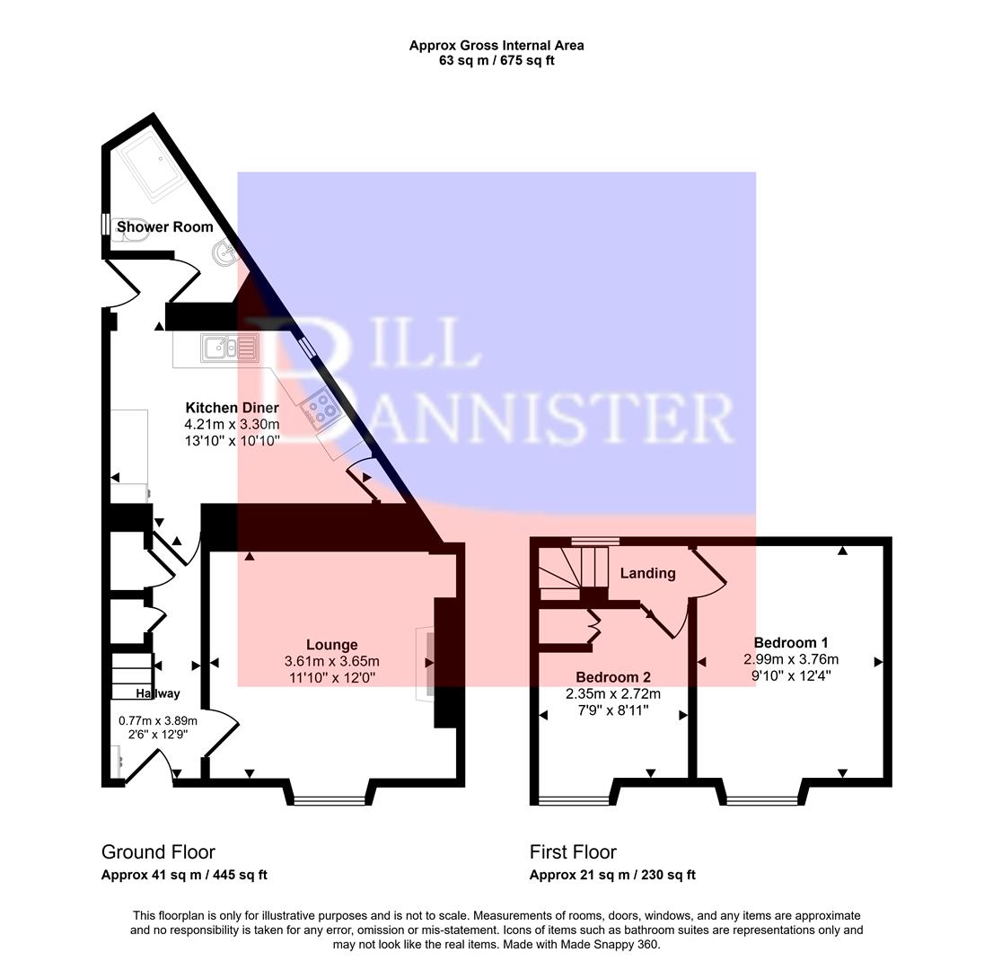 36, Higher Jenkins Terrace, Redruth floorplan