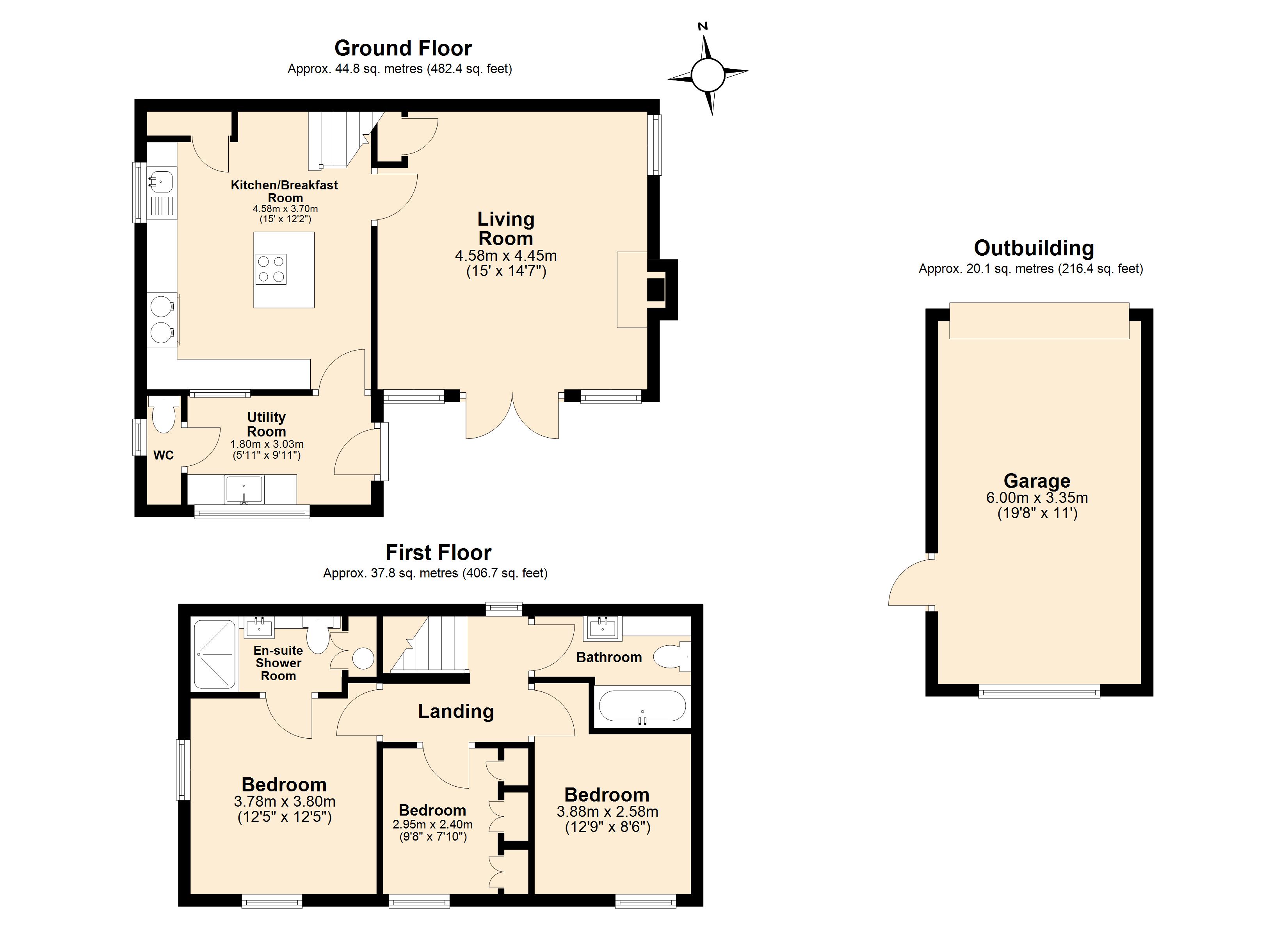 The Chalice, Hereford floorplan