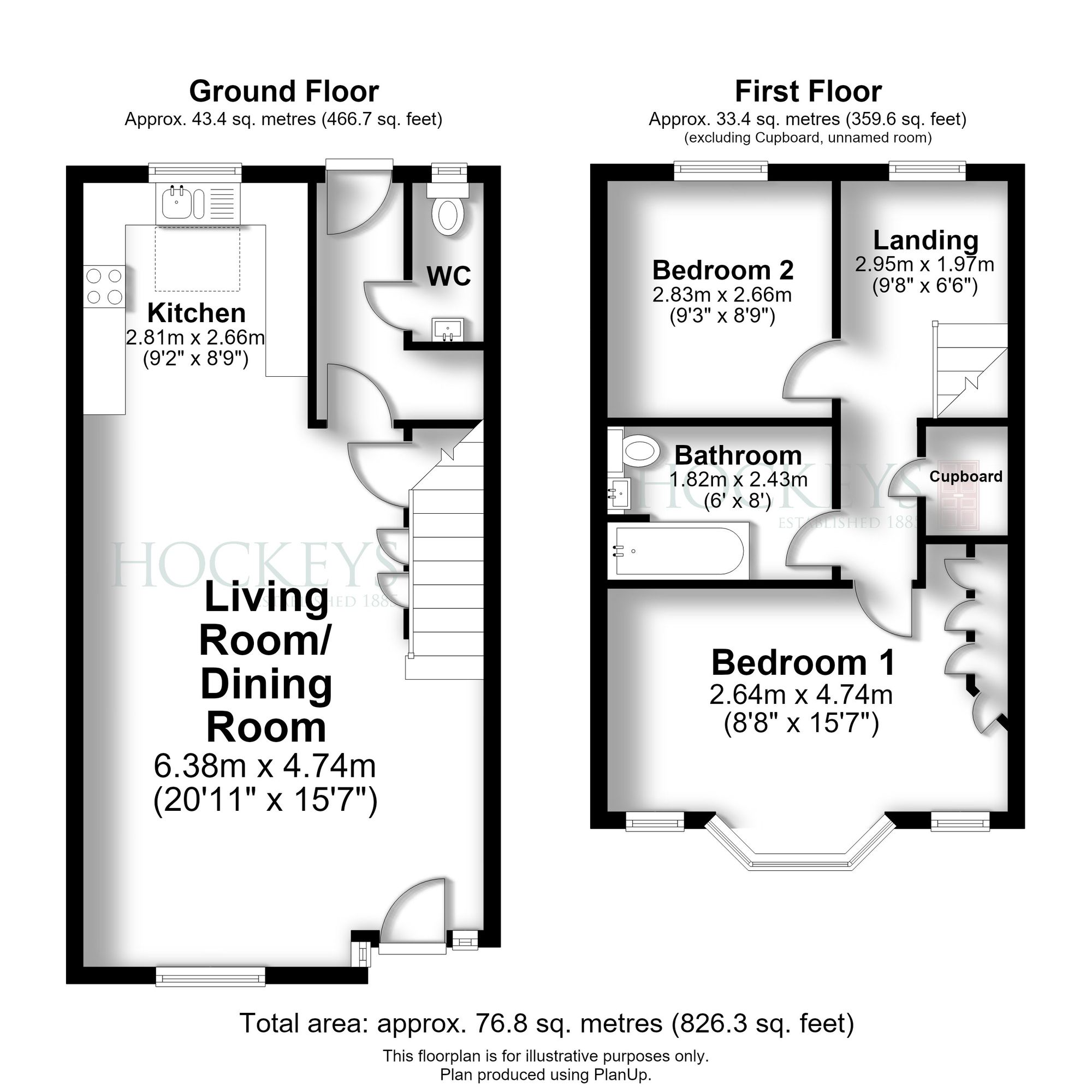 20 Hurdles Way, Cambridge floorplan