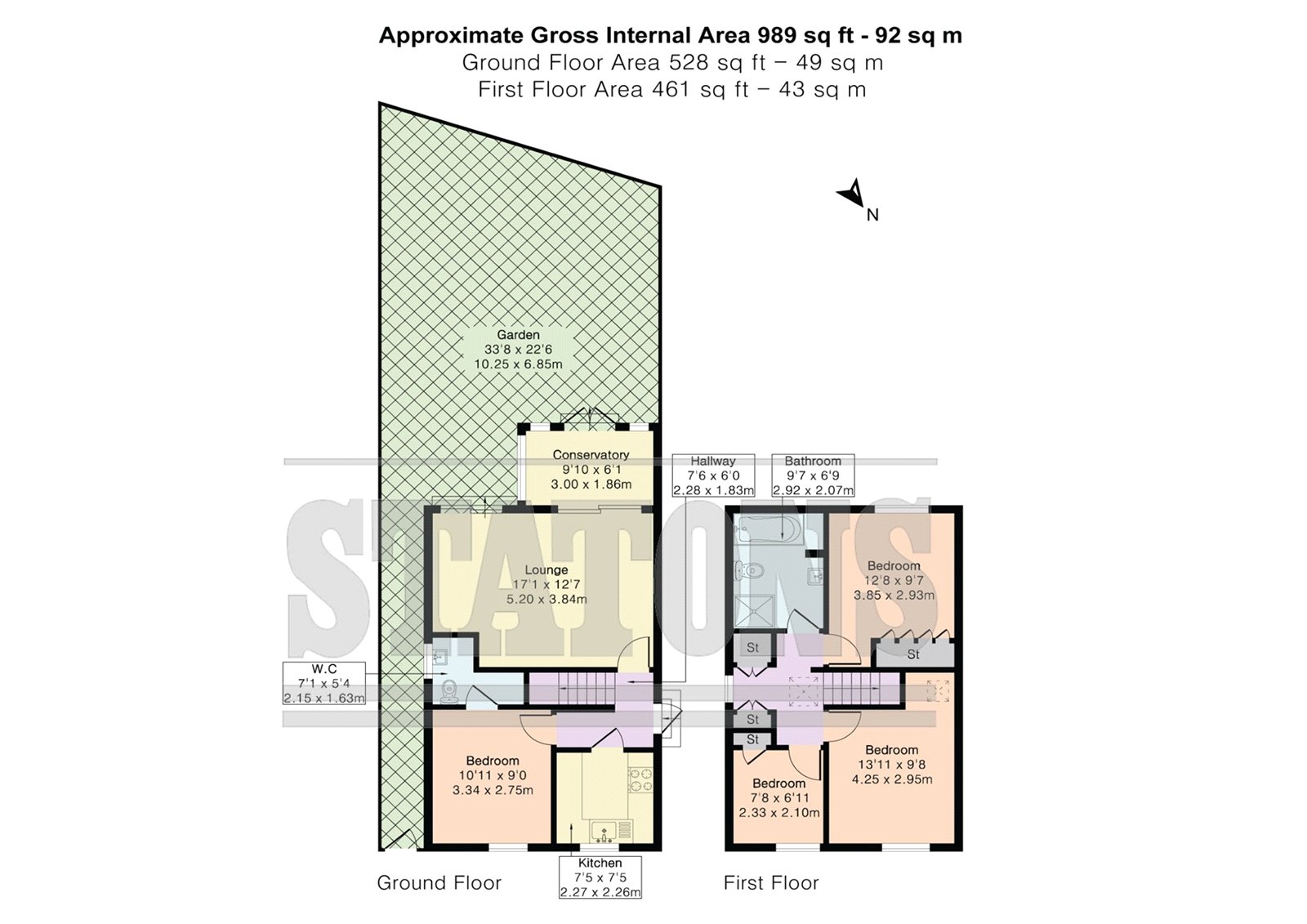 73, Queens Avenue, London floorplan