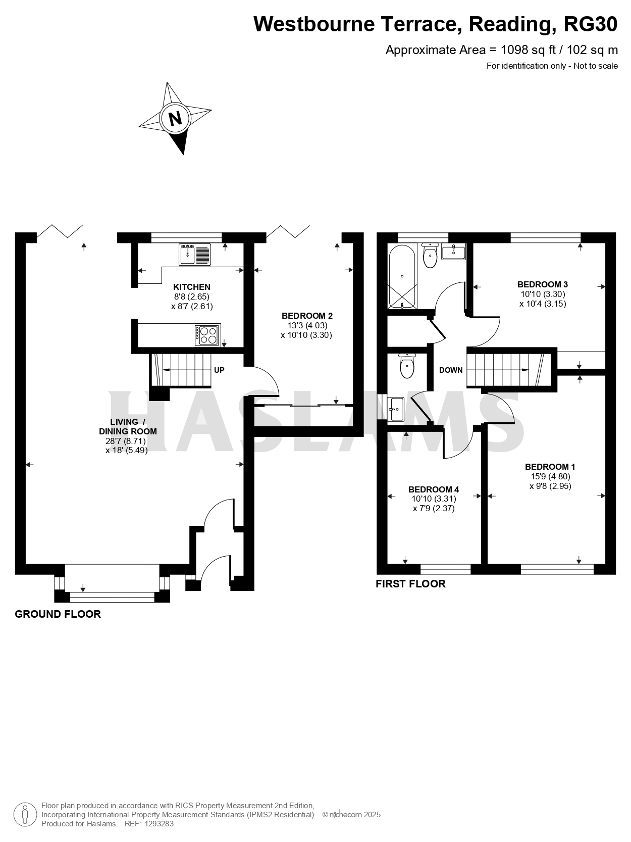 85a, Westbourne Terrace, Reading floorplan