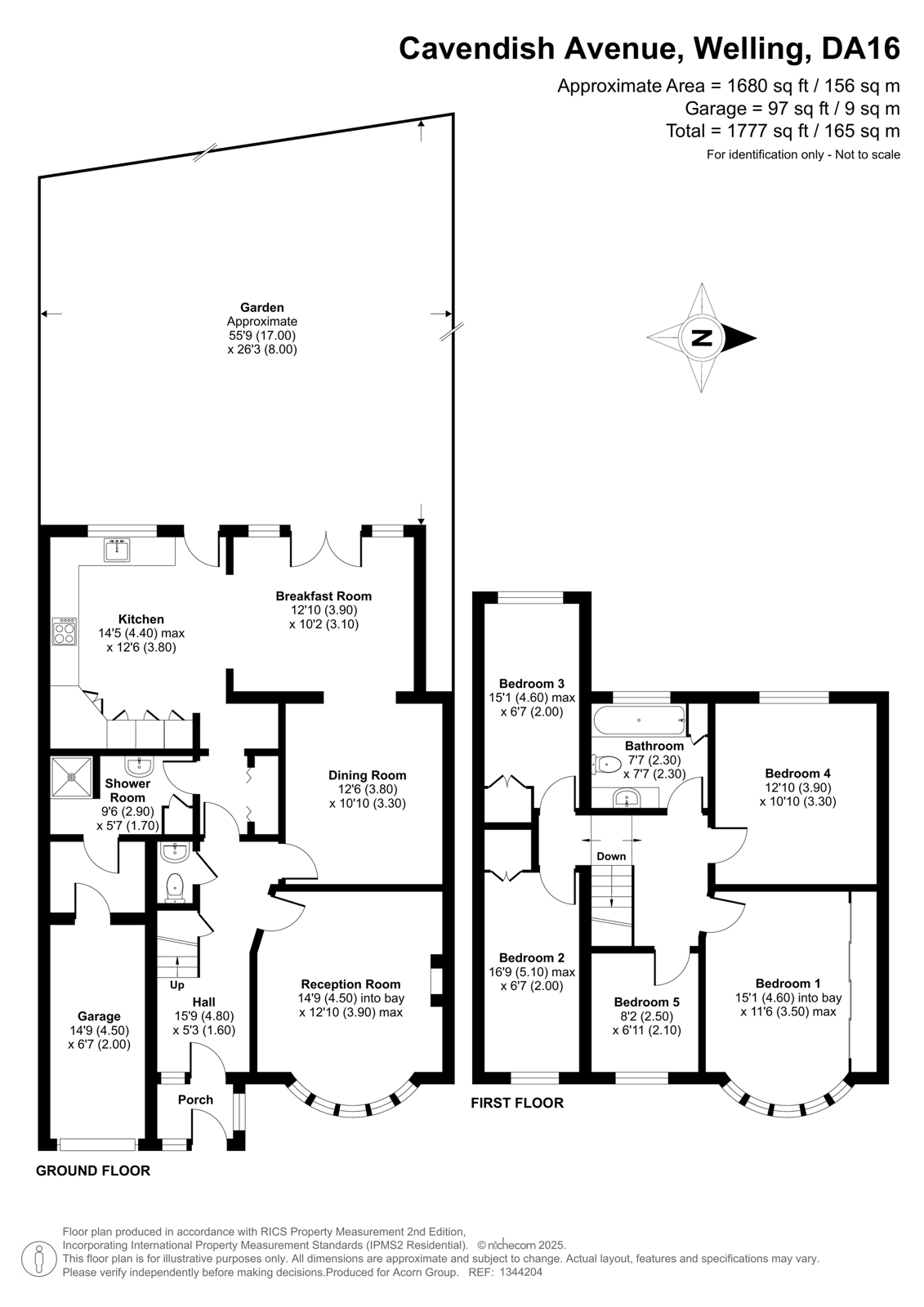 14, Cavendish Avenue, Welling floorplan